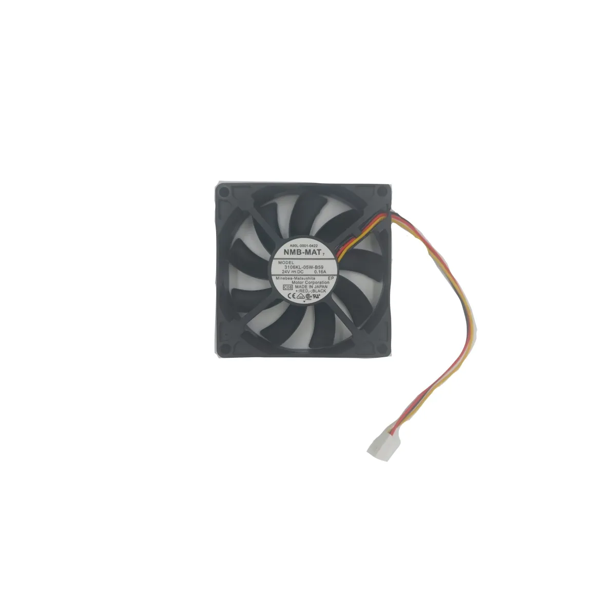 NMB A90L-0001-0422-3106KL-05W-B59 80x80x15mm Sürücü Fanı — görsel 1