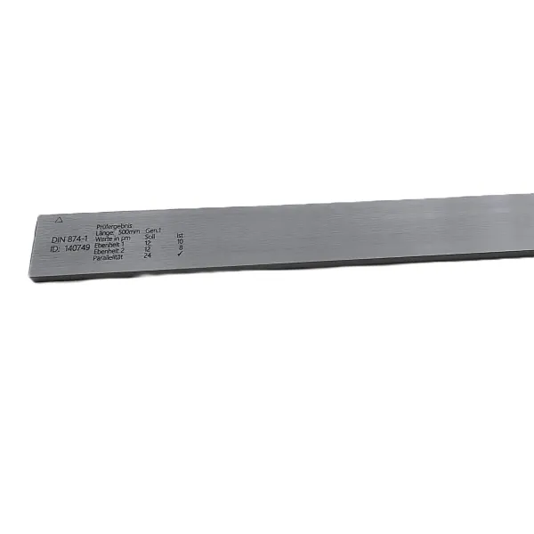 Ematek 94001500 DIN 874/1 1500x60x12mm Normal Çelik Düz Mastar