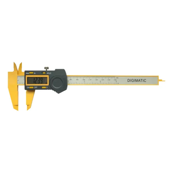 Asimeto AS-310060 Karbon Fiber Dijital Kumpas 0-150mmx0.1