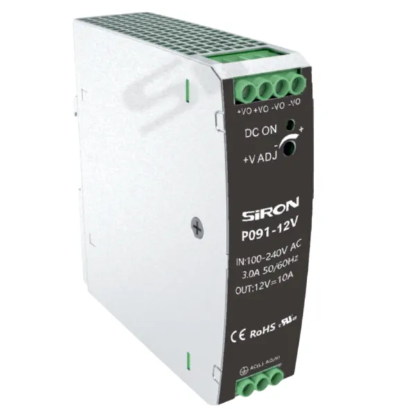 Siron P091-24V Ray Montaj 120W 5A Güç Kaynağı — 5 Adet