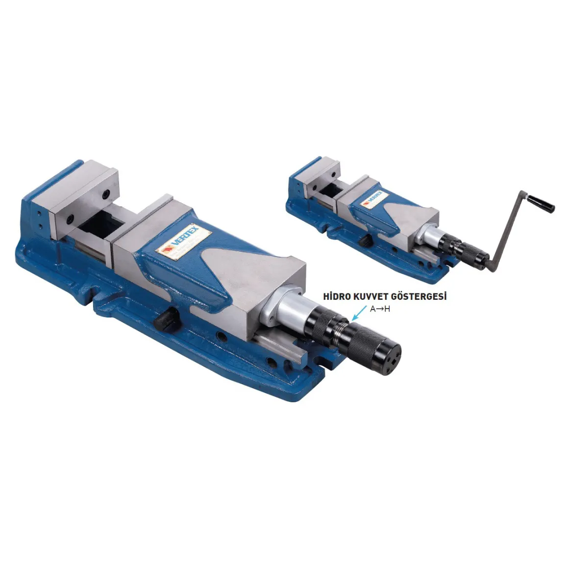 Vertex V-VHO-5  130x220mm Hidrolik Mengene 3.5 Ton — görsel 1