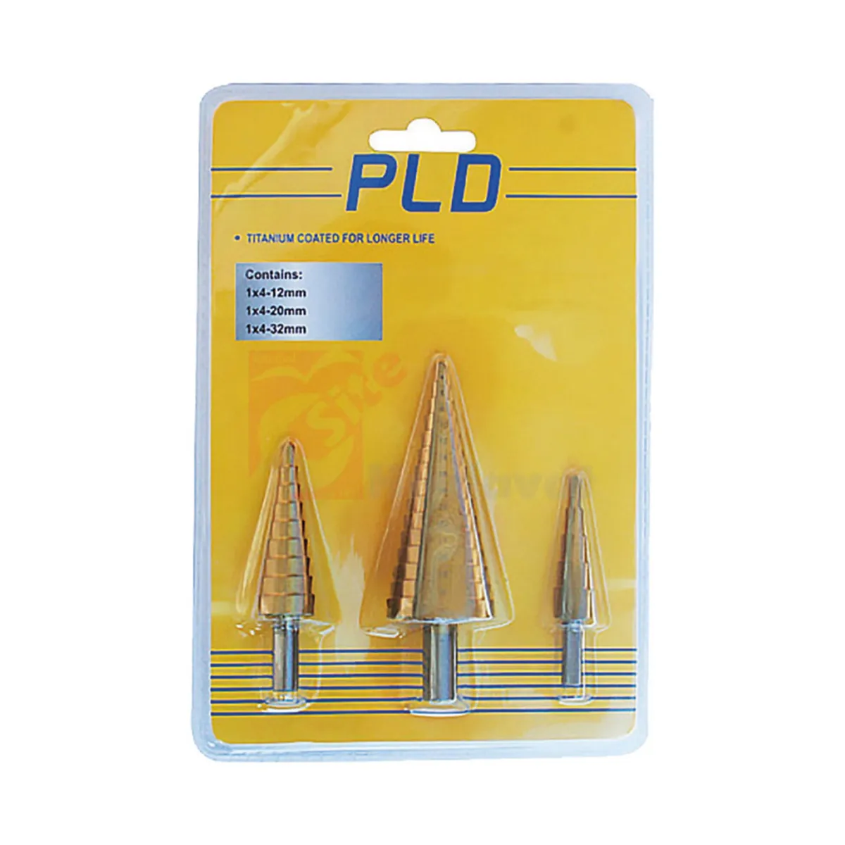 PLD C339 Kademeli Sac Delme Seti 4-12/4-20/4-32 Tin Kaplı — görsel 2