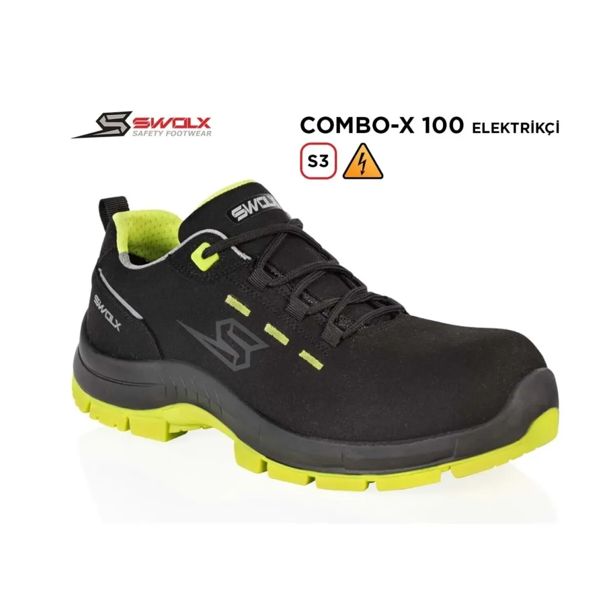 Swolx Combo 100 S3 Elektrikçi Ayakkabısı — 37 — görsel 1