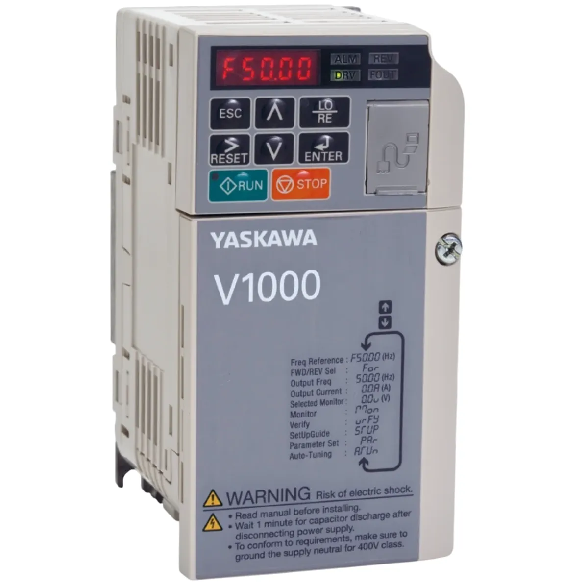 Yaskawa CIMR-VC4A0005BAA V1000 Serisi 1,5kW(HD)/2,2kW(ND) 3 Faz İnverter — görsel 1