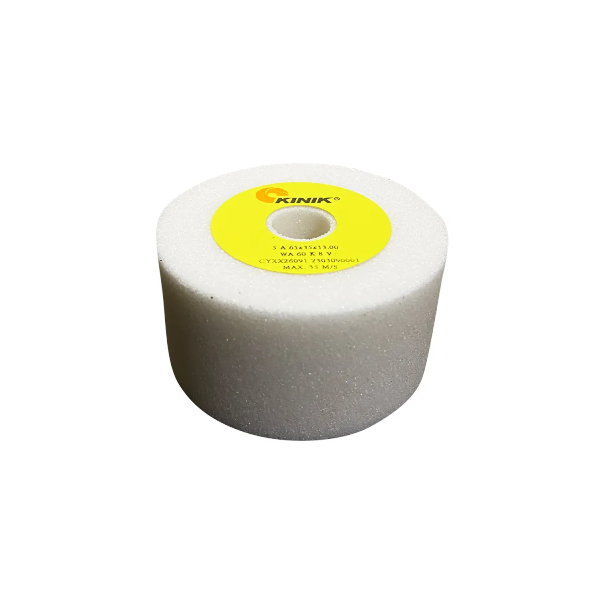 Kınık 5A 65x35x13 WA 60 K 8 V Delik Taşlama Taşı 5'li Set — görsel 1