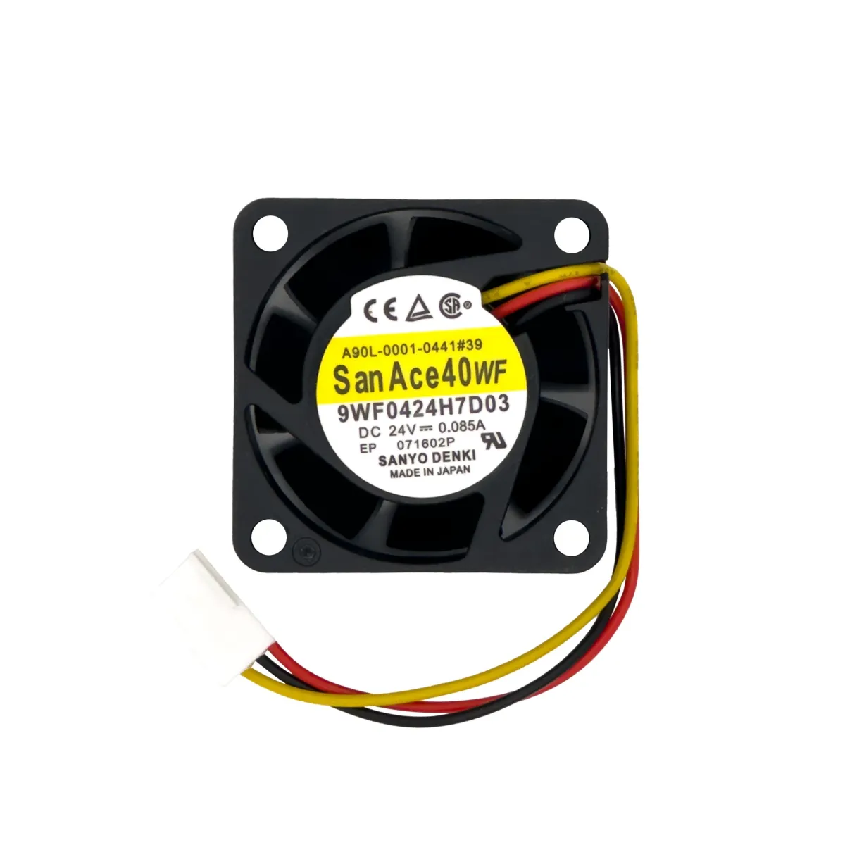 Sanyo Denki A90L-0001-0441#39 9WF0424H7D03 40x40x15mm Sürücü Fanı — görsel 1