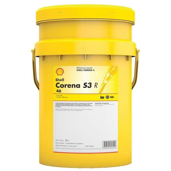 Shell Corena S3 R46 Kompresör Yağı (20LT) — görsel 1