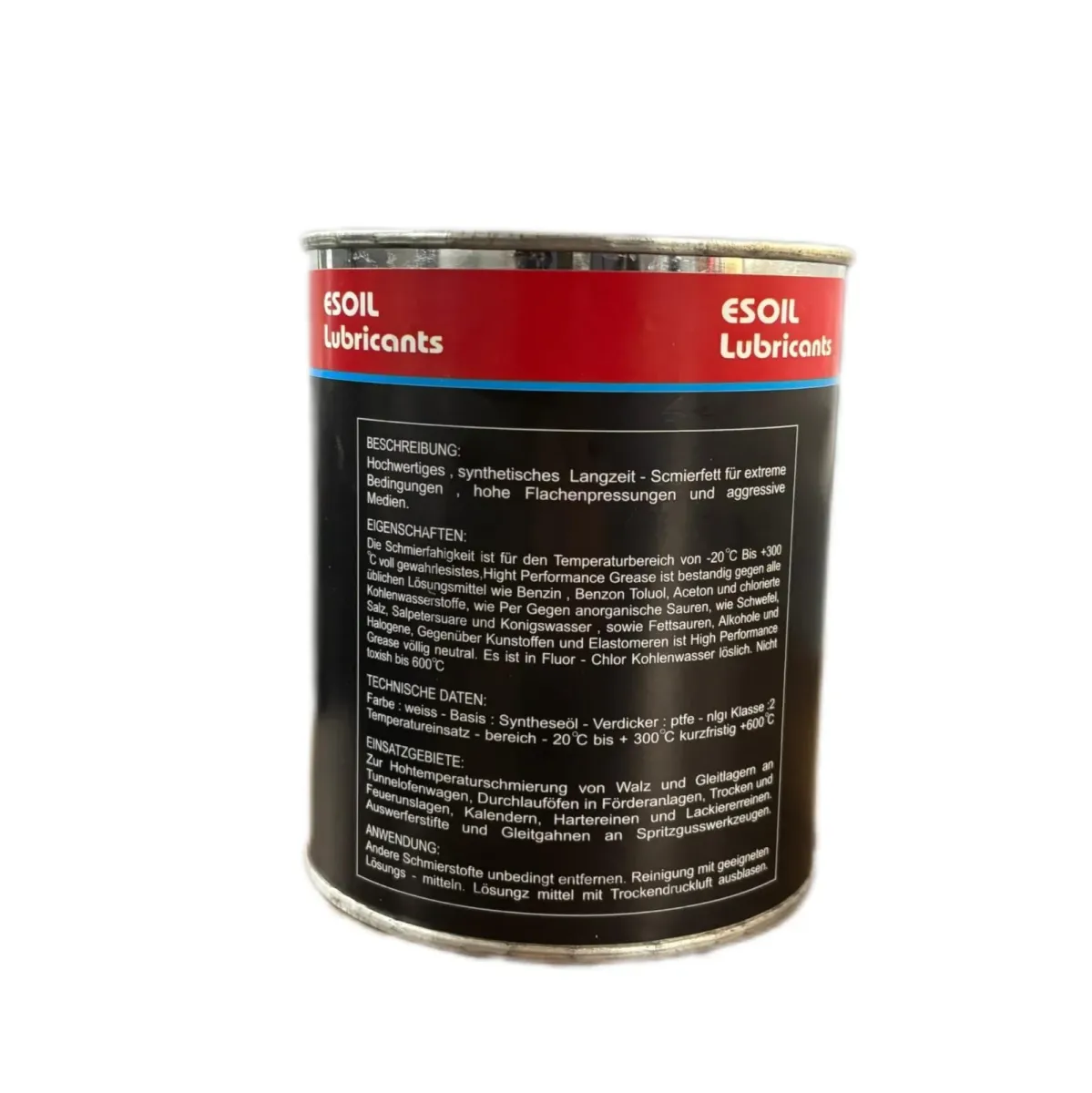 Esoil Ht 600 Yüksek Sıcaklık Gresi (1Kg) — görsel 3