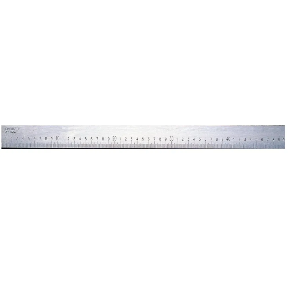Ematek 10215000 DIN 866 Form B 5000x60x12mm INOX Atölye Cetveli — görsel 1