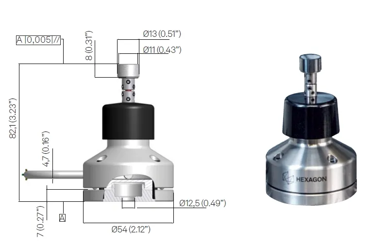 Hexagon TS 35.20 Takım Ölçme Probu — görsel 2