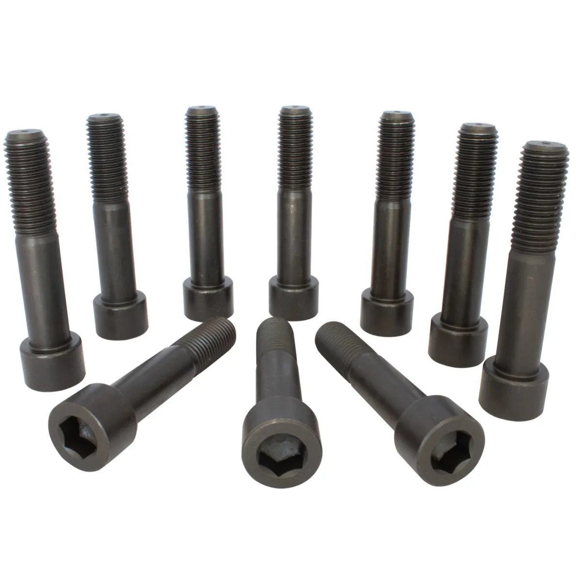 HB HasBilgili M10 DIN912 12.9 Siyah İnbus Civata 100'lü Paket — 20 mm — görsel 2