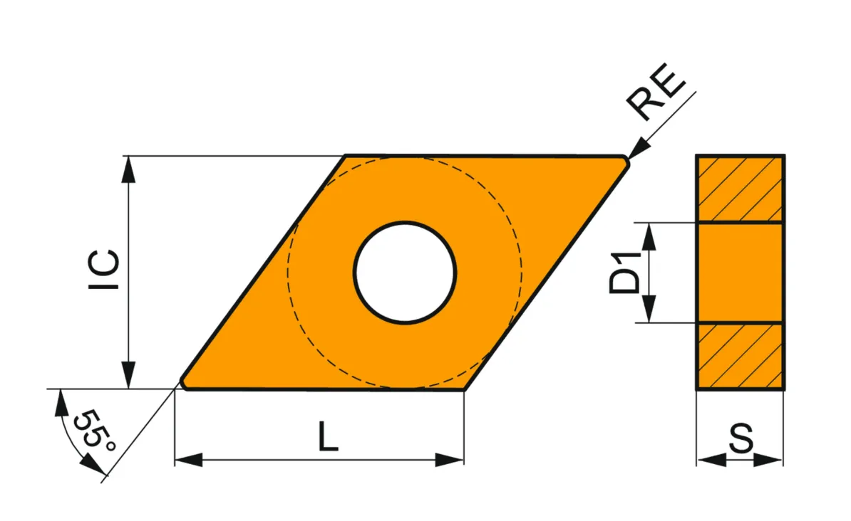 Pramet DNMG 150612-UR:T9020 Torna Ucu 10'lu — görsel 2