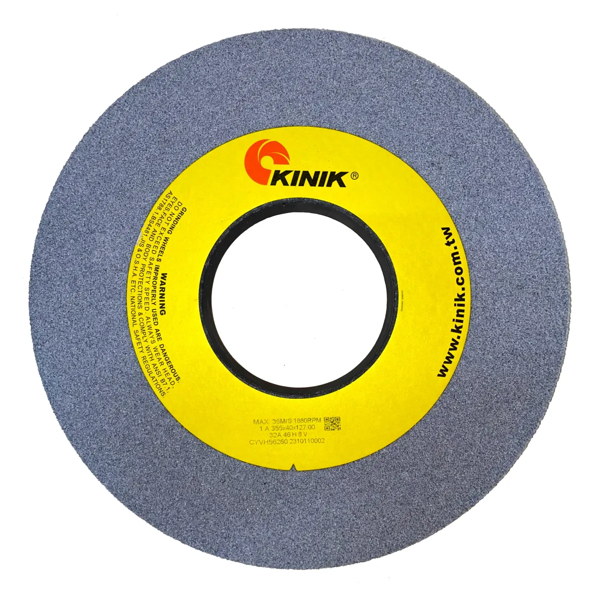 Kınık 1A 305x40x76,2  32A 46H 8V Satıh Taşlama Taşı — görsel 1