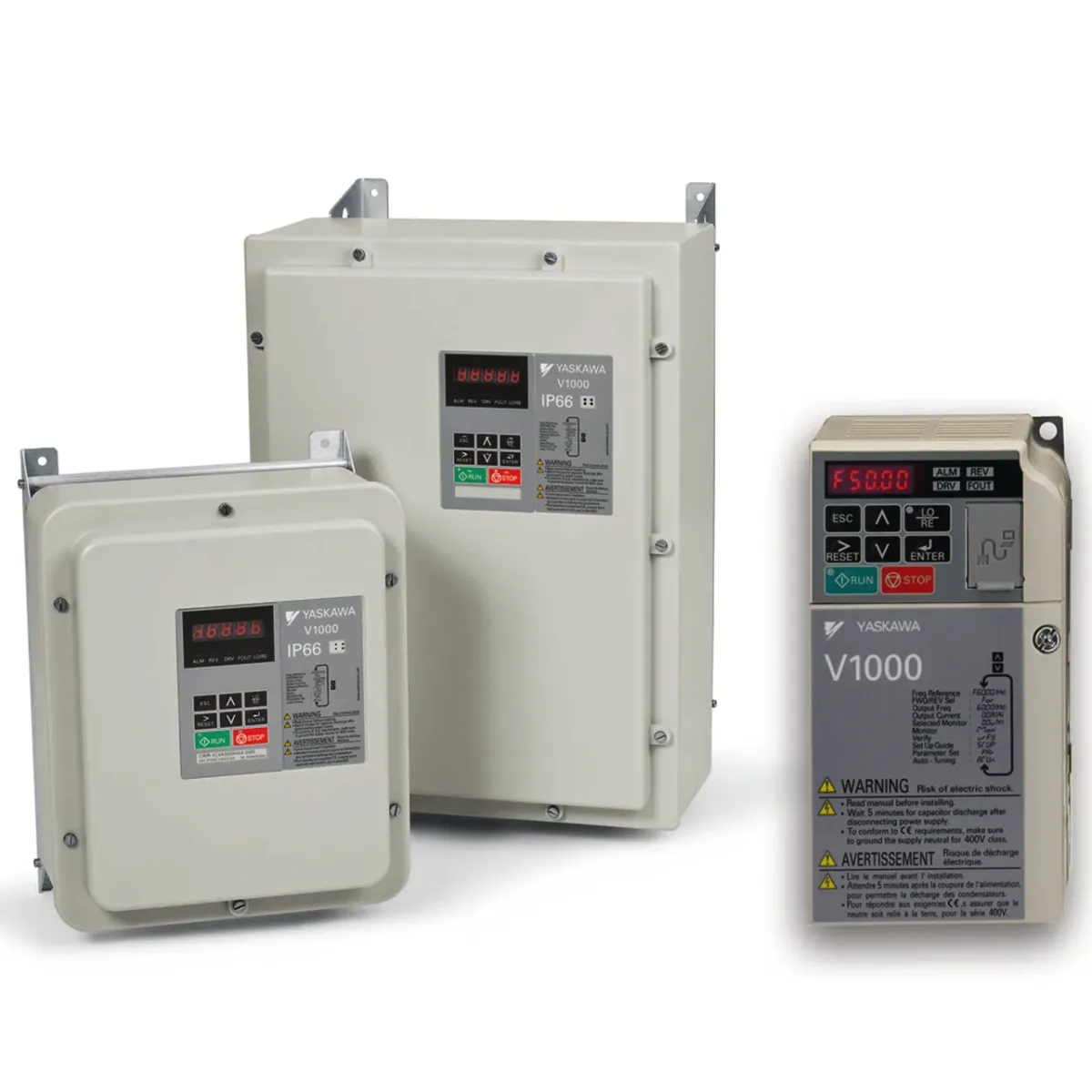 Yaskawa CIMR-VC4A0009BAA V1000 Serisi 3kW(HD)/4kW(ND) 3 Faz İnverter — görsel 2