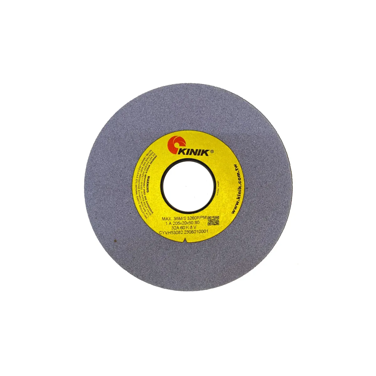 Kınık 1A 205x20x50,8  32A 60K 8V Satıh Taşlama Taşı — görsel 1