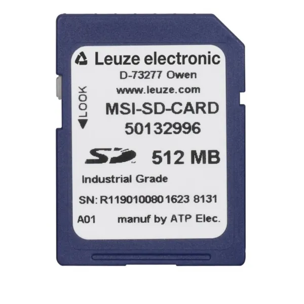 Leuze 50132996  MSI-SD-Card 512 MB Hafıza Kartı