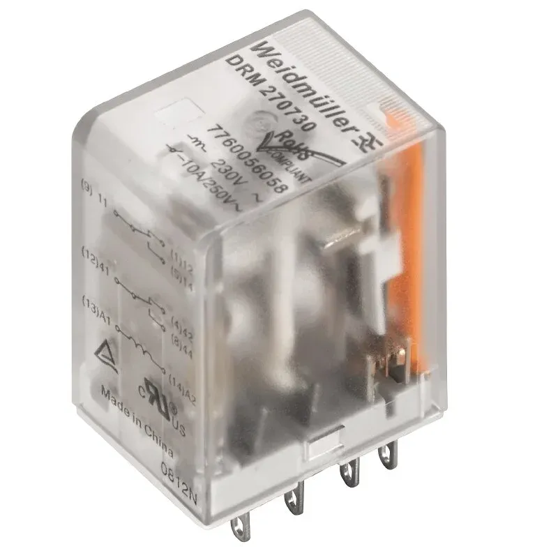 Weidmüller 7760056091 4 Kontak 230 Vdc 5A Röle — görsel 1