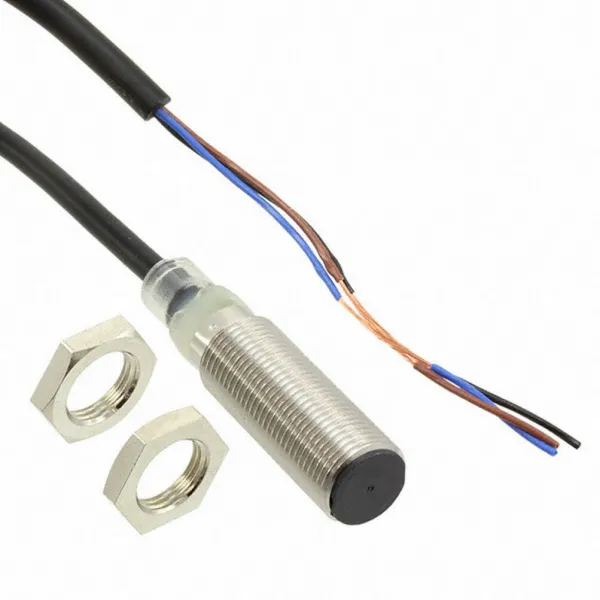 Omron E2B-M12KS04-WP-C1 2M Paslanmaz Çelik Kısa Gövde M12 Düz Kafa Endüktif Sensör
