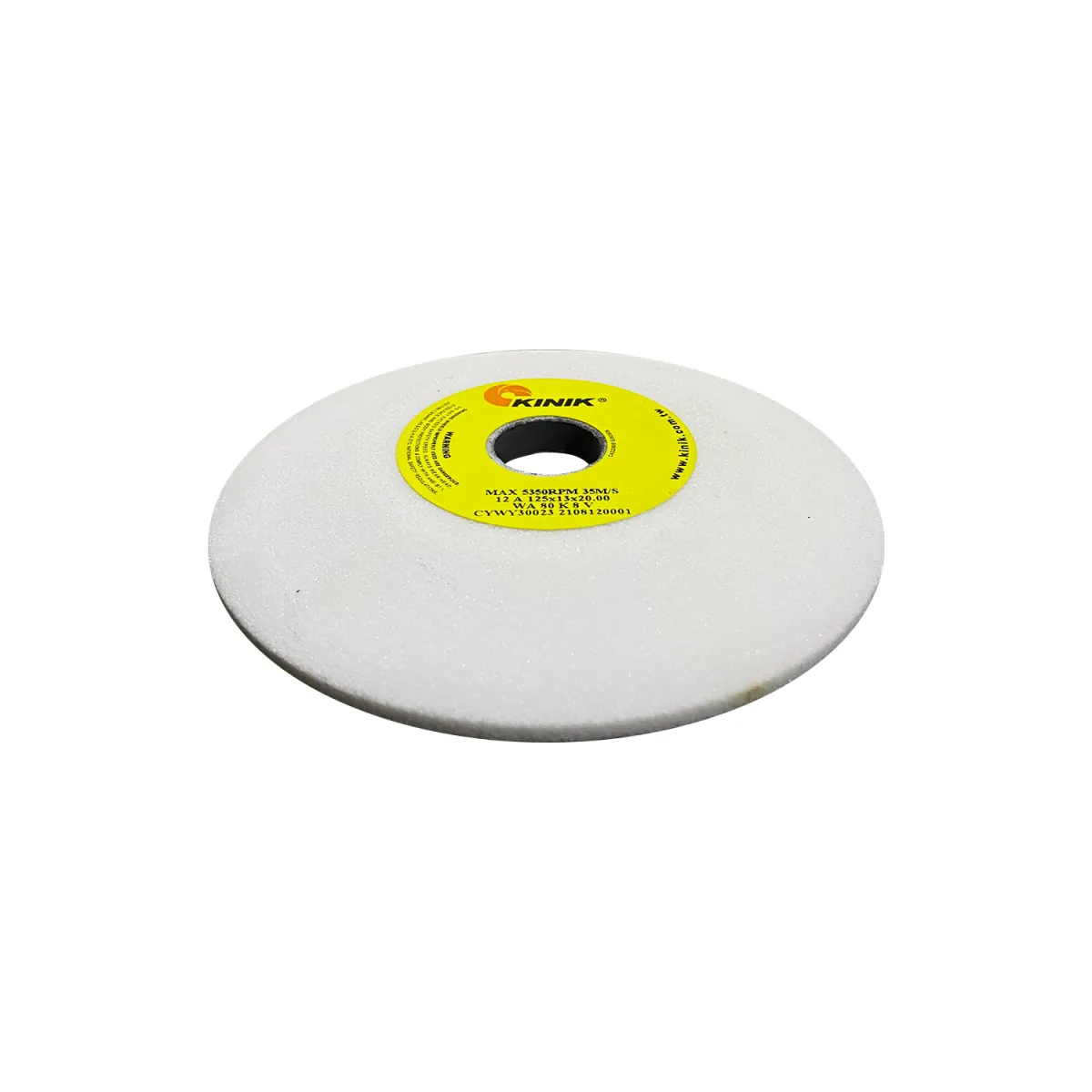 Kınık 12A 125X13X20 WA 80K 8V Takım Bileme Taşı 3'lü Set — görsel 1