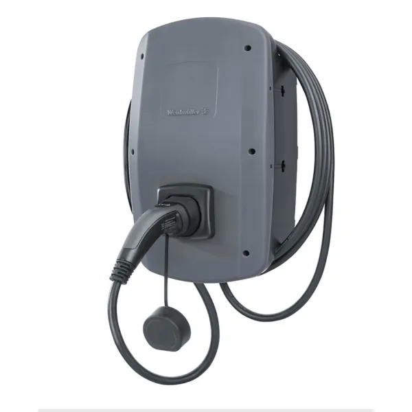 Weidmüller  Ac Smart Eco Trifaz 32A 22Kw Tip 2 Fişli 5M Dahili Kablo Elektrikli Şarj İstasyonu IP54