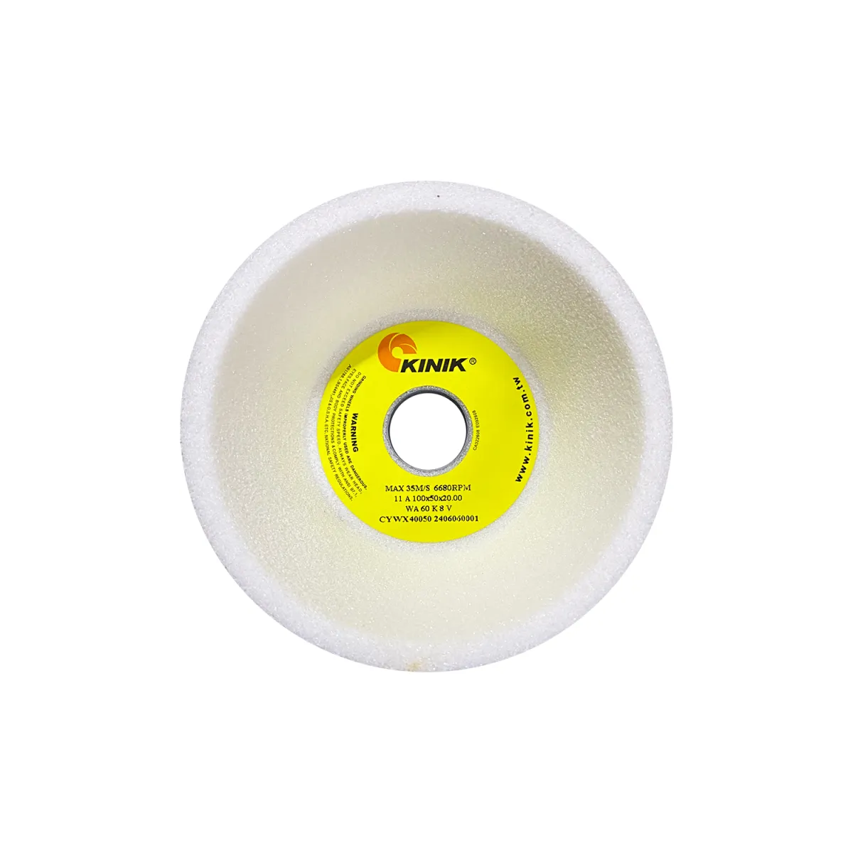 Kınık 11A 100x50x20  WA 60K 8V Takım Bileme Taşı 3'lü Set — görsel 2