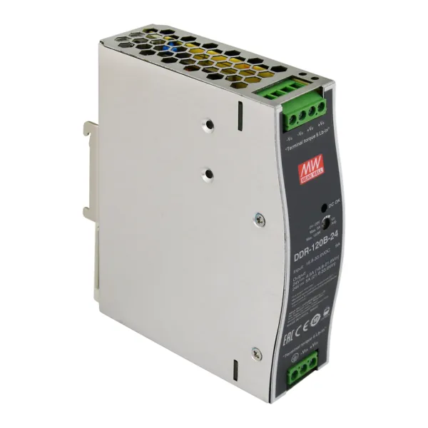 Meanwell DDR-120B-24 DC/DC 24V 120W 5A/ Giriş 16.8-33.6VDC Güç Kaynağı