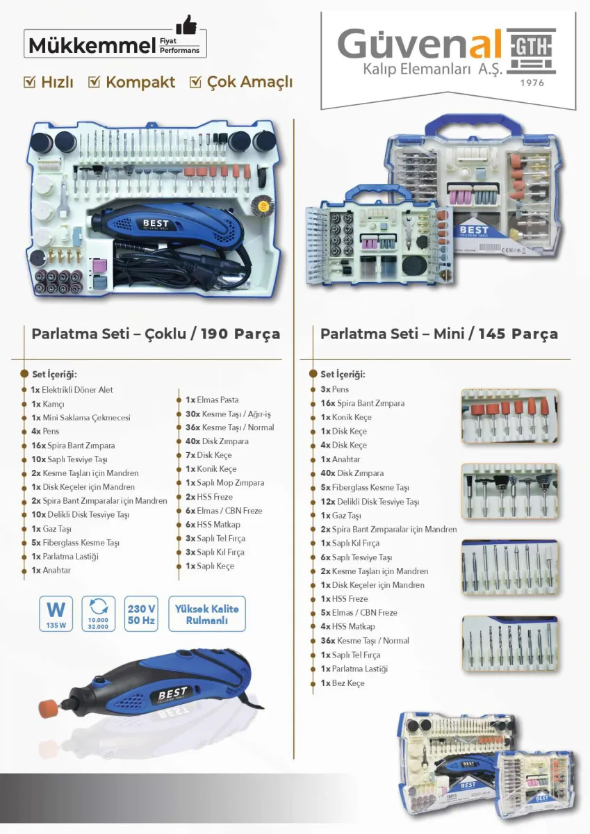 Evomax 6128002001 Parlatma Seti - Mini - 145 Parça — görsel 2