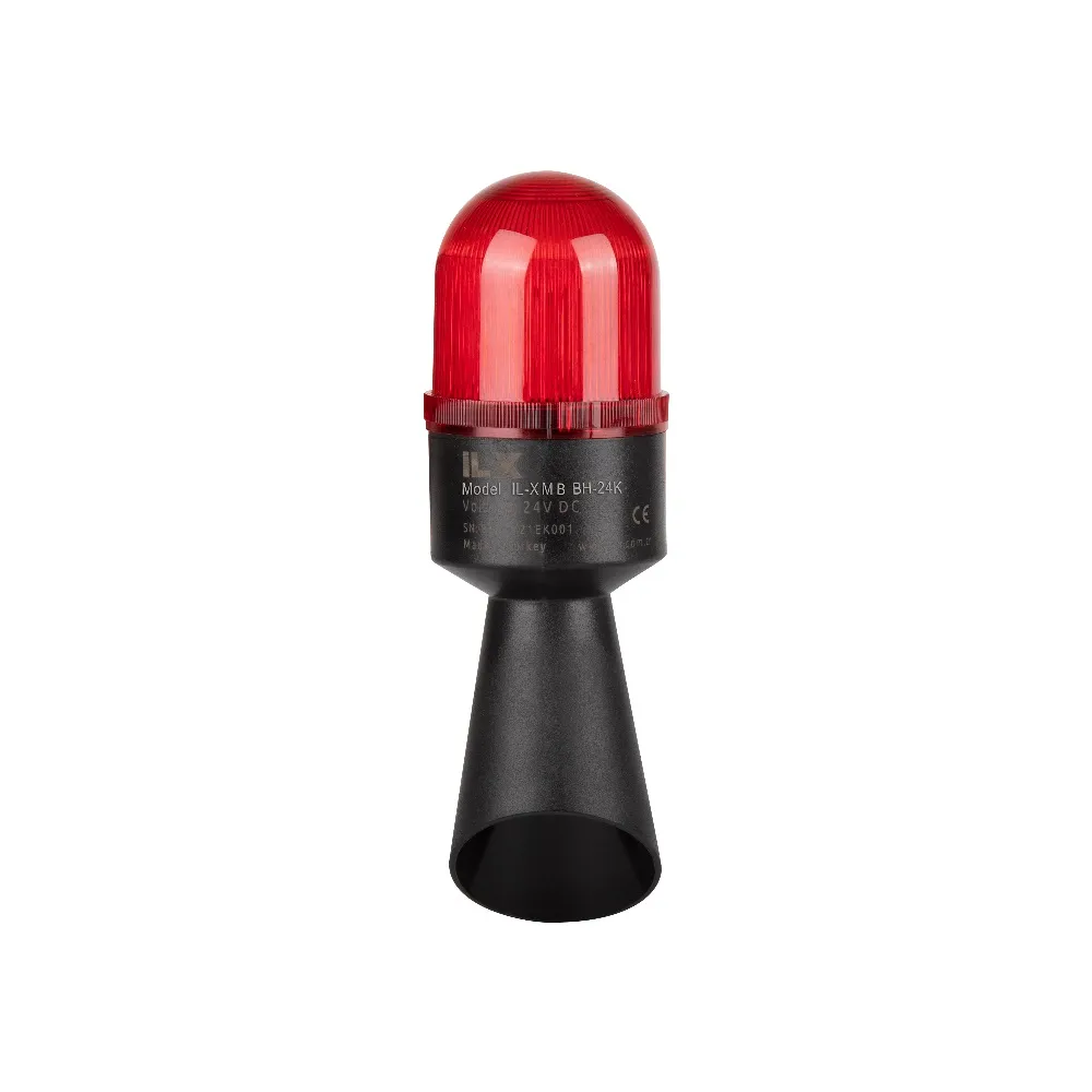 İlx - IL-XMB-BH-24K 24V AC-DC 105 dB, 1 Katlı Borulu Korna — görsel 1