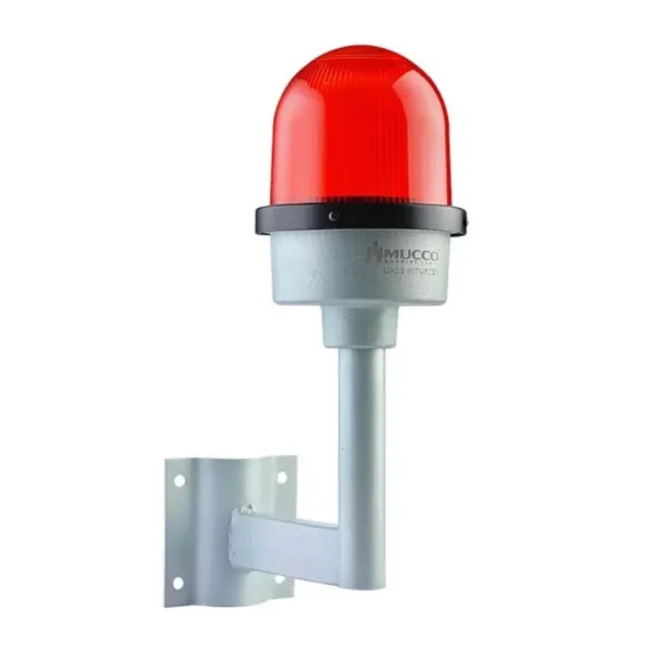Mucco SNT-U125-D1-24 Tek Kollu Uçak İkaz Lambası 24Vdc
