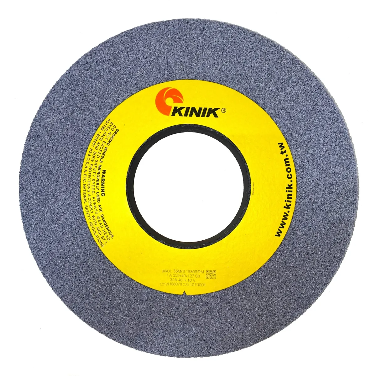 Kınık 1A 355x40x127  32A 46H 10V Satıh Taşlama Taşı — görsel 1