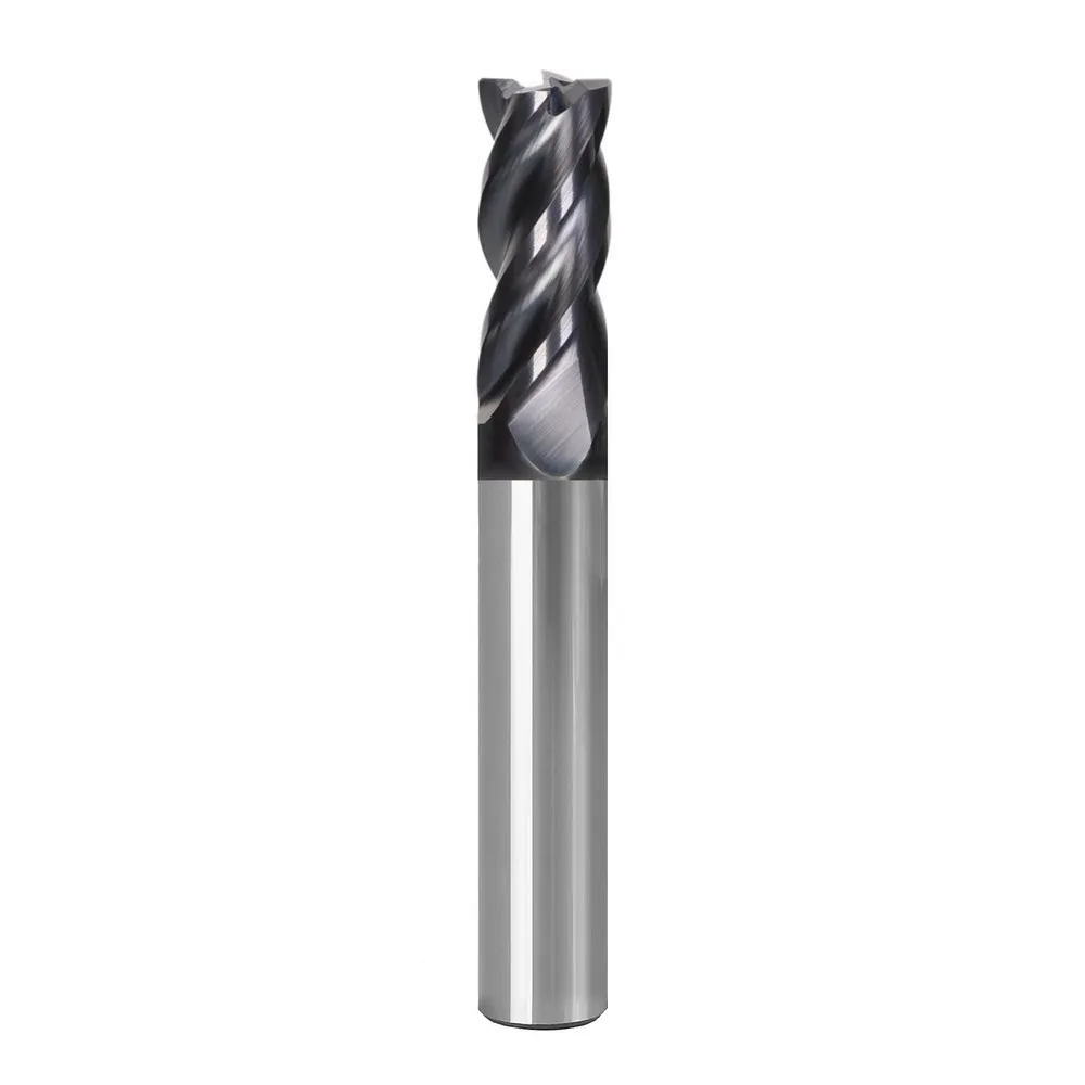 Powercutting Tools Ø4x20x100 Z4 Uzun Boy Karbür Freze — görsel 1