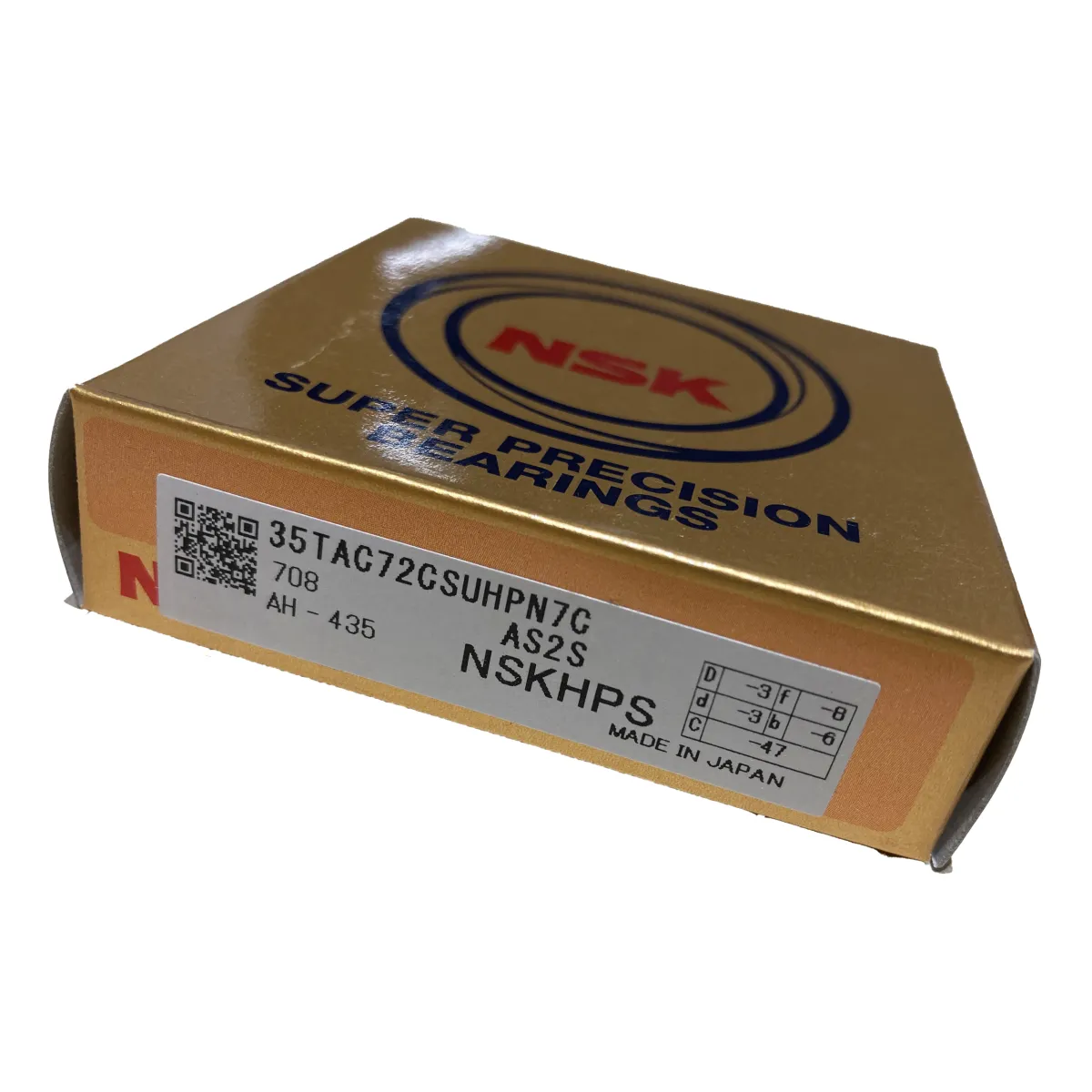 NSK 35TAC72CSUHPN7C Eksen Rulmanı — görsel 2