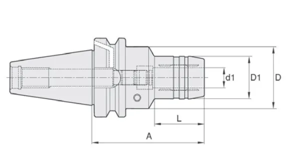 Hoffen BBT40 - 20 - A:90 Hidrolik Tutucu — görsel 2