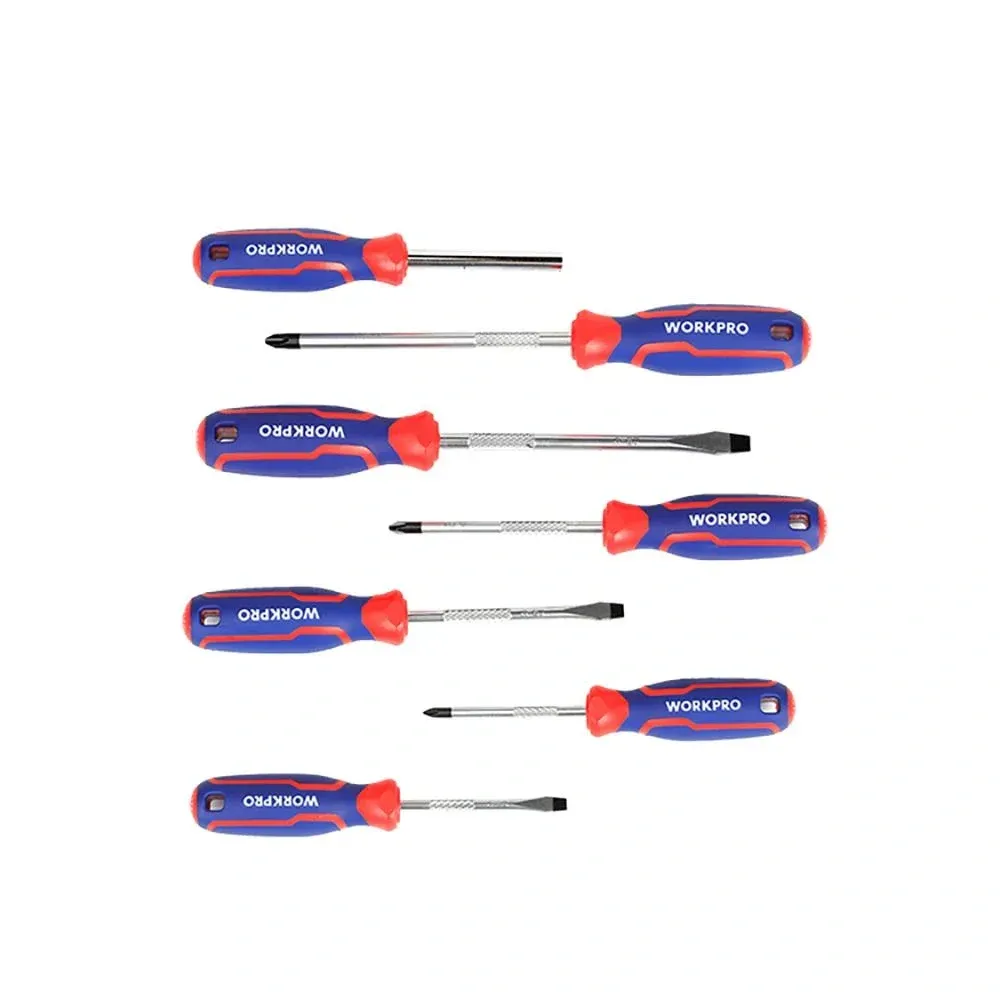 Workpro WP200518 56 Parça CR-V Manyetik Profesyonel Tornavida & Bits Uç Seti — görsel 4