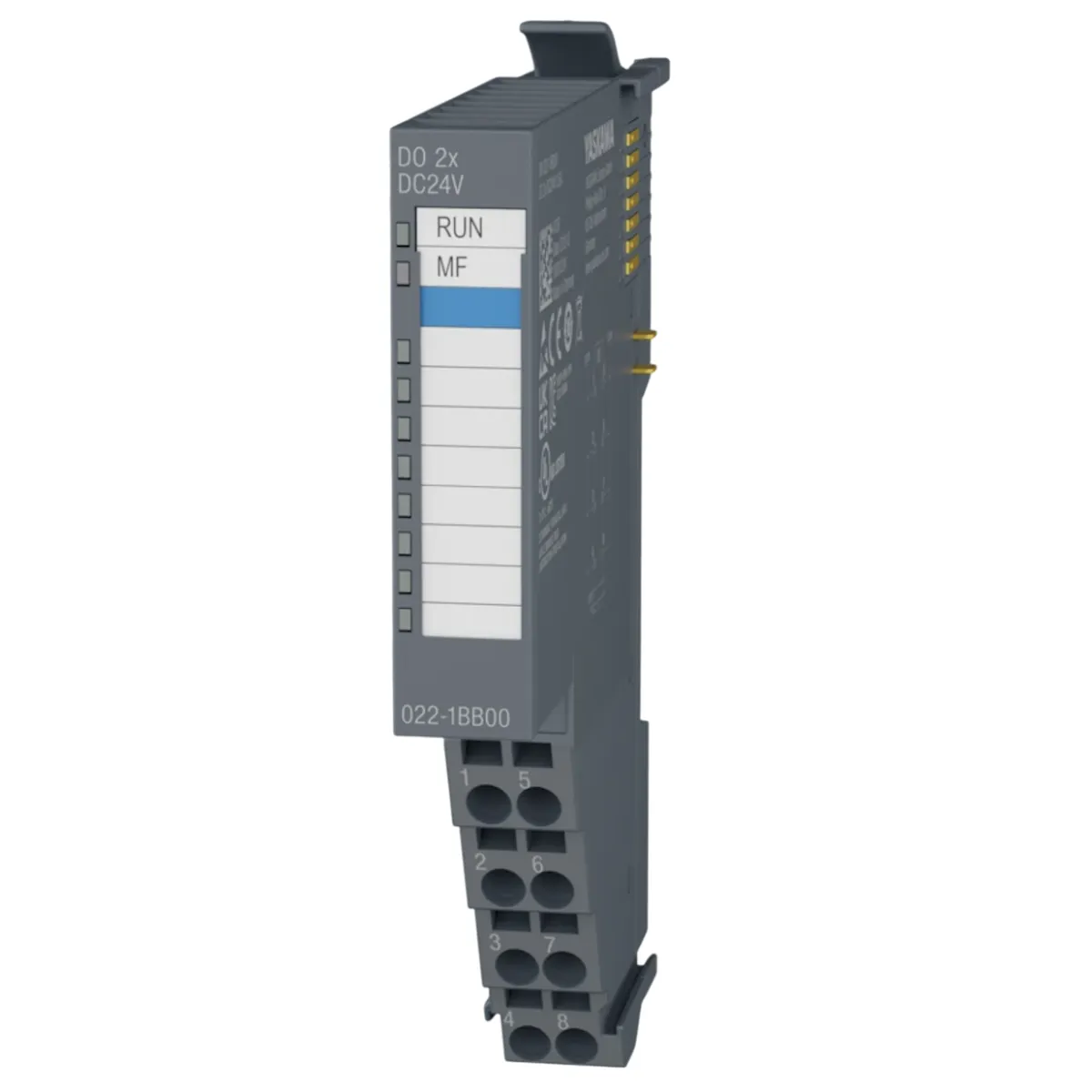 Yaskawa Vipa SLIO 022-1BB00 2 Kanal Dijital Çıkış, 24V, 70mA I/O Kart — görsel 1