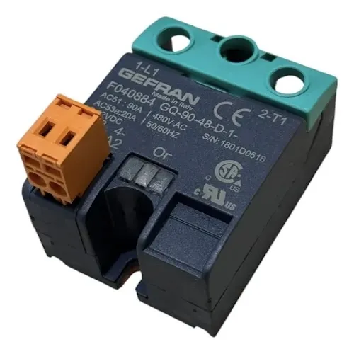 Gefran GQ-90-48-D-1-4 SSR 90A  480V Monofaz Kare Gövde Röle — görsel 2