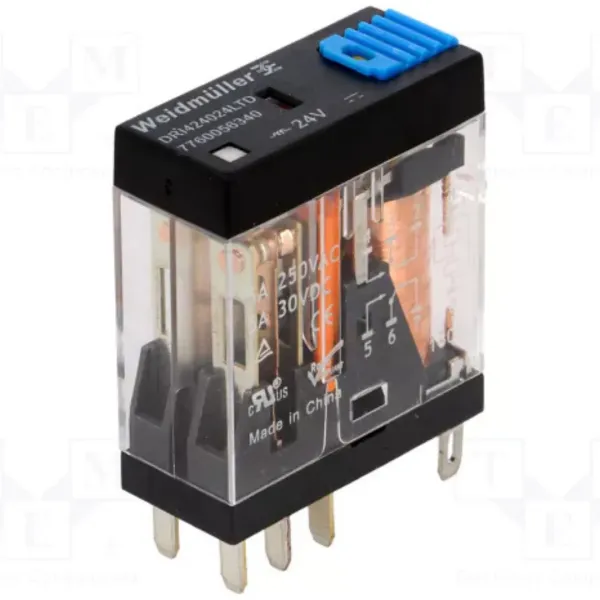 Weidmüller 7760056340 24Vdc Çift Kontak Role DRI424024LTD — 5 Adet