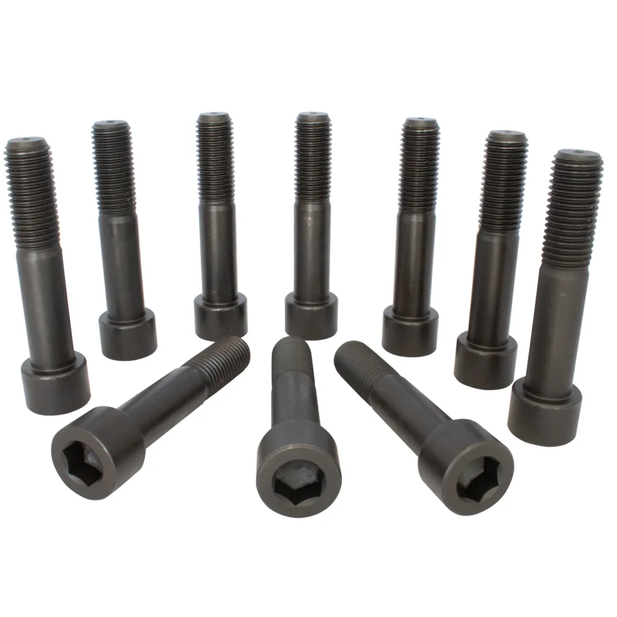HB HasBilgili M8 DIN912 12.9 Siyah İnbus Civata 100'lü Paket — 100 mm — görsel 1
