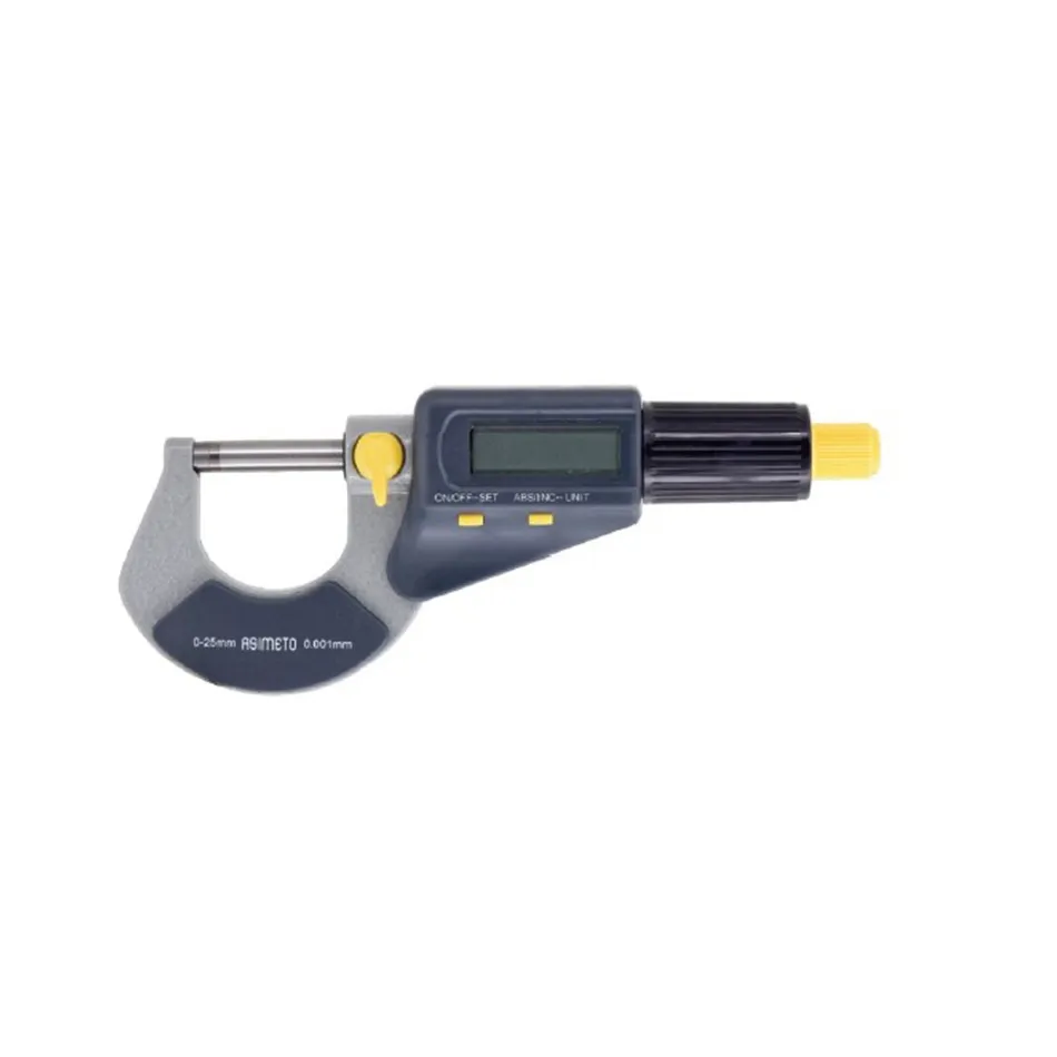 Asimeto AS-116010 Dijital Dış Çap Mikrometre 0-25mmx0.001 — görsel 1