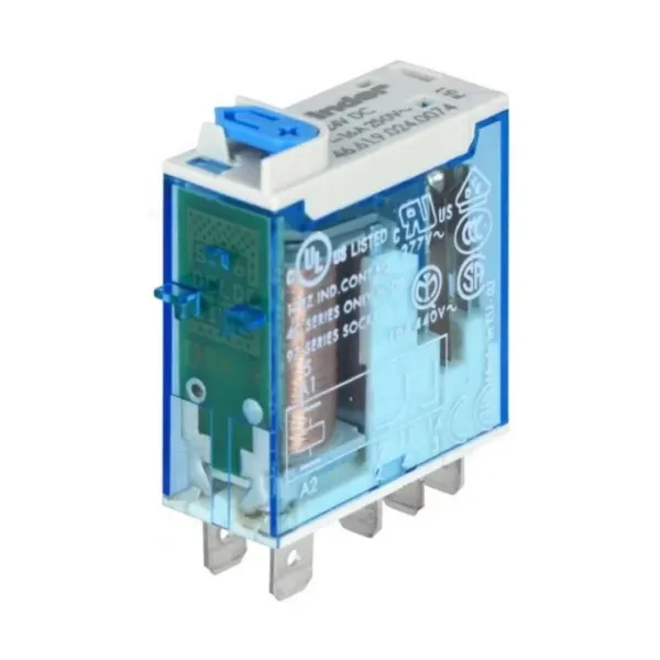Finder F.46.61.9.024.0074 Tek Kontak 16A 24Vdc Ledli Röle — 5 Adet