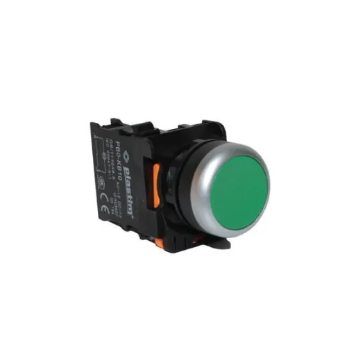 Plastim PB0-AA31 Normal Yeşil Buton