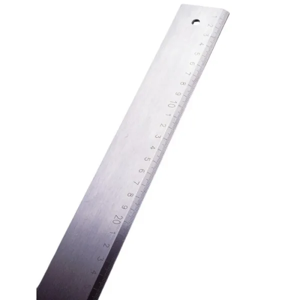 Ematek 10410500 500x40x5mm İNOX Açılı Atölye Cetveli