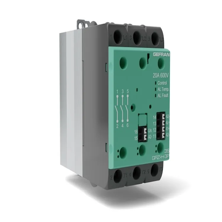 Gefran GRZ-H-3P-3S-25-48-D-3-0-0 SSR 25A  480V Trifaz Röle — görsel 1