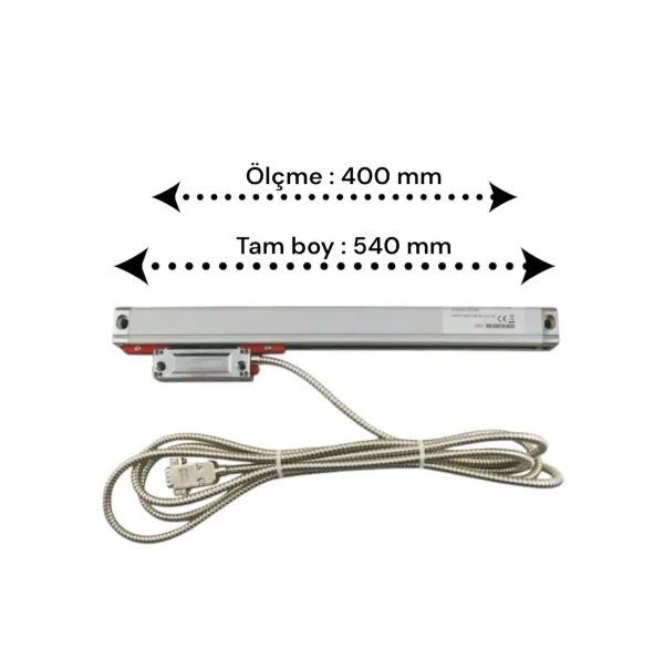Weramax WE-400 0-400 mm Doğrusal Optik Cetvel