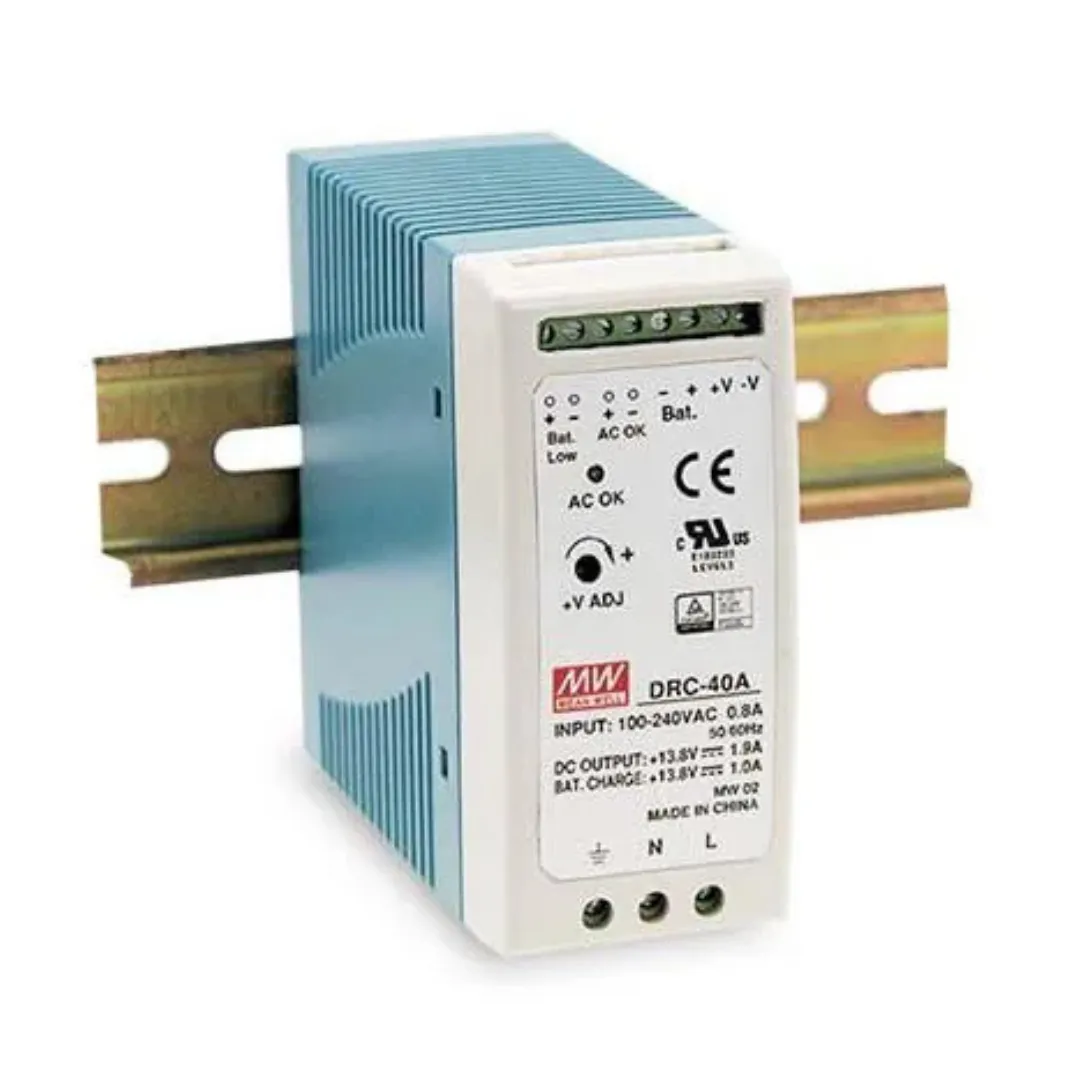 Meanwell DRC-40A 13.8Vdc 1.90Amp-13.8Vdc 1.0Amp Güç Kaynağı — görsel 1