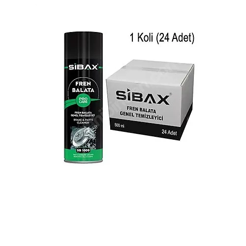 Sibax SB1000 Fren Balata Spreyi 24'lü Koli