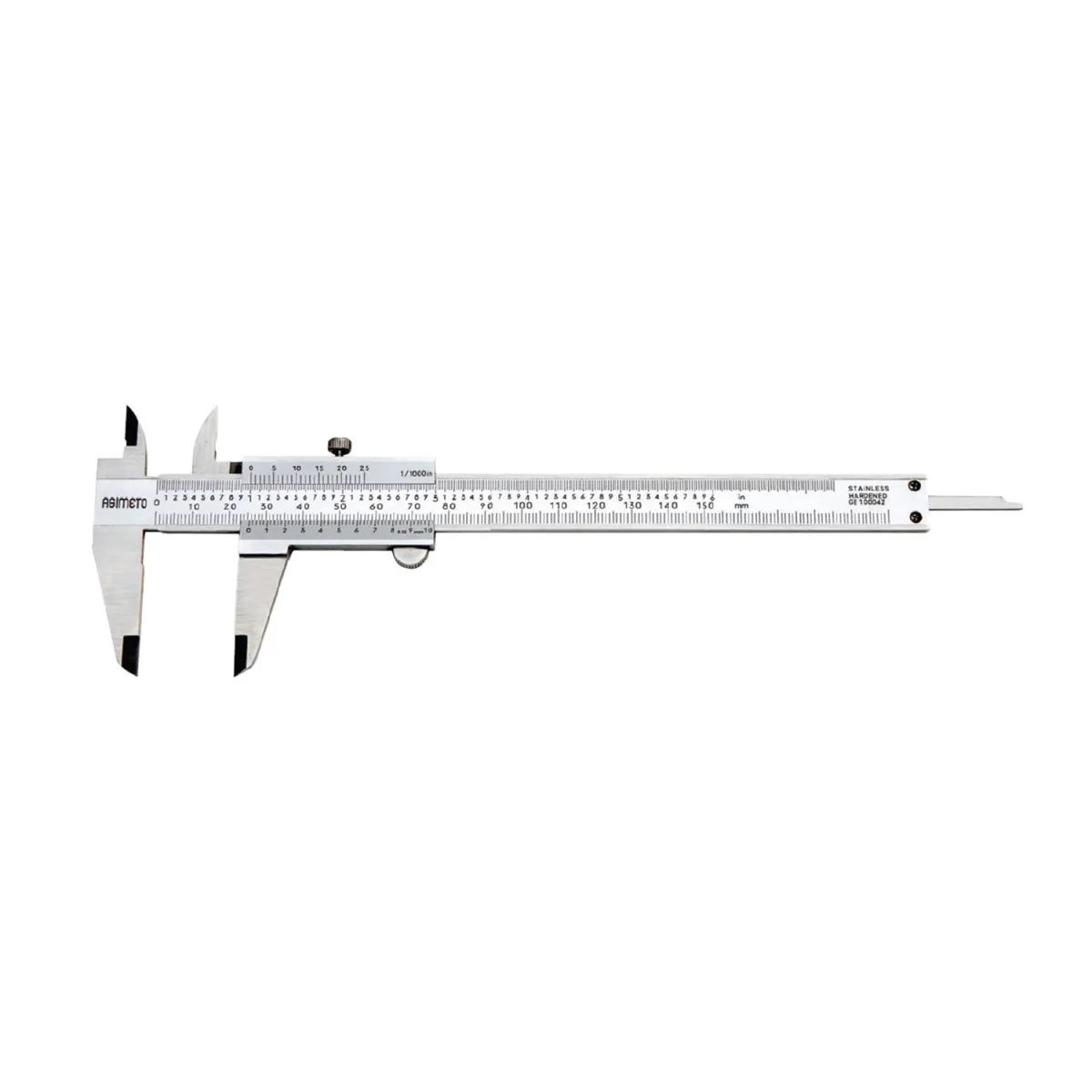 Asimeto AS-341064 Düz Tip Mekanik Kumpas 0-150mmx0.02 — görsel 1