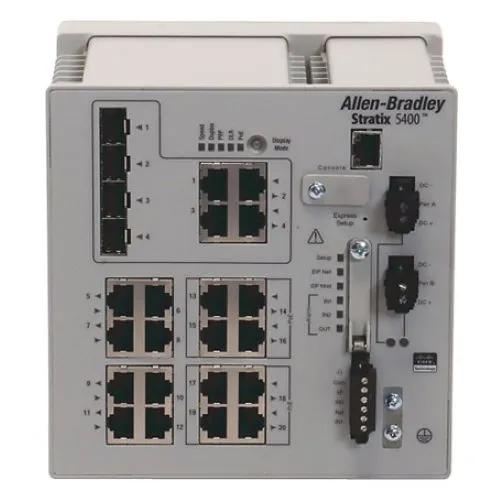Allen-Bradley Stratix 5700 20 Port 1783-HMS16T4CGN Yönetilebilir Siviç
