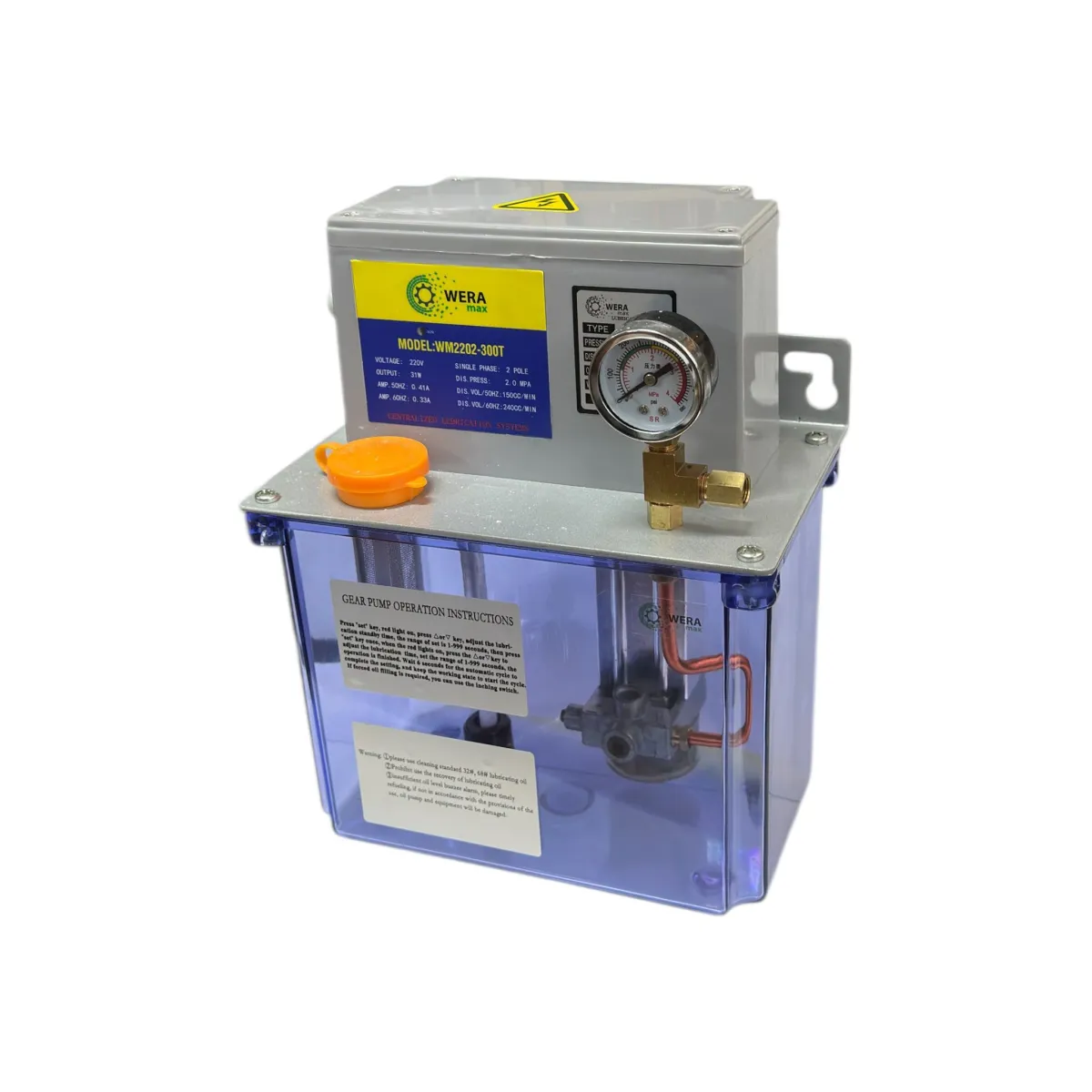 Weramax 3 Litre 220 Volt Cnc Yağlama Ünitesi — görsel 1