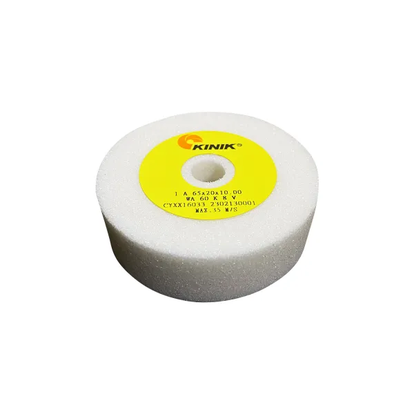 Kınık 1A 65x20x10 WA 60 K 8 V Delik Taşlama Taşı 5'li Set